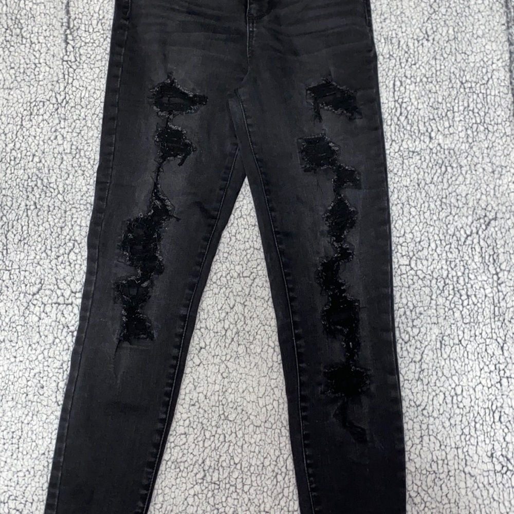 Black Ripped Jeans